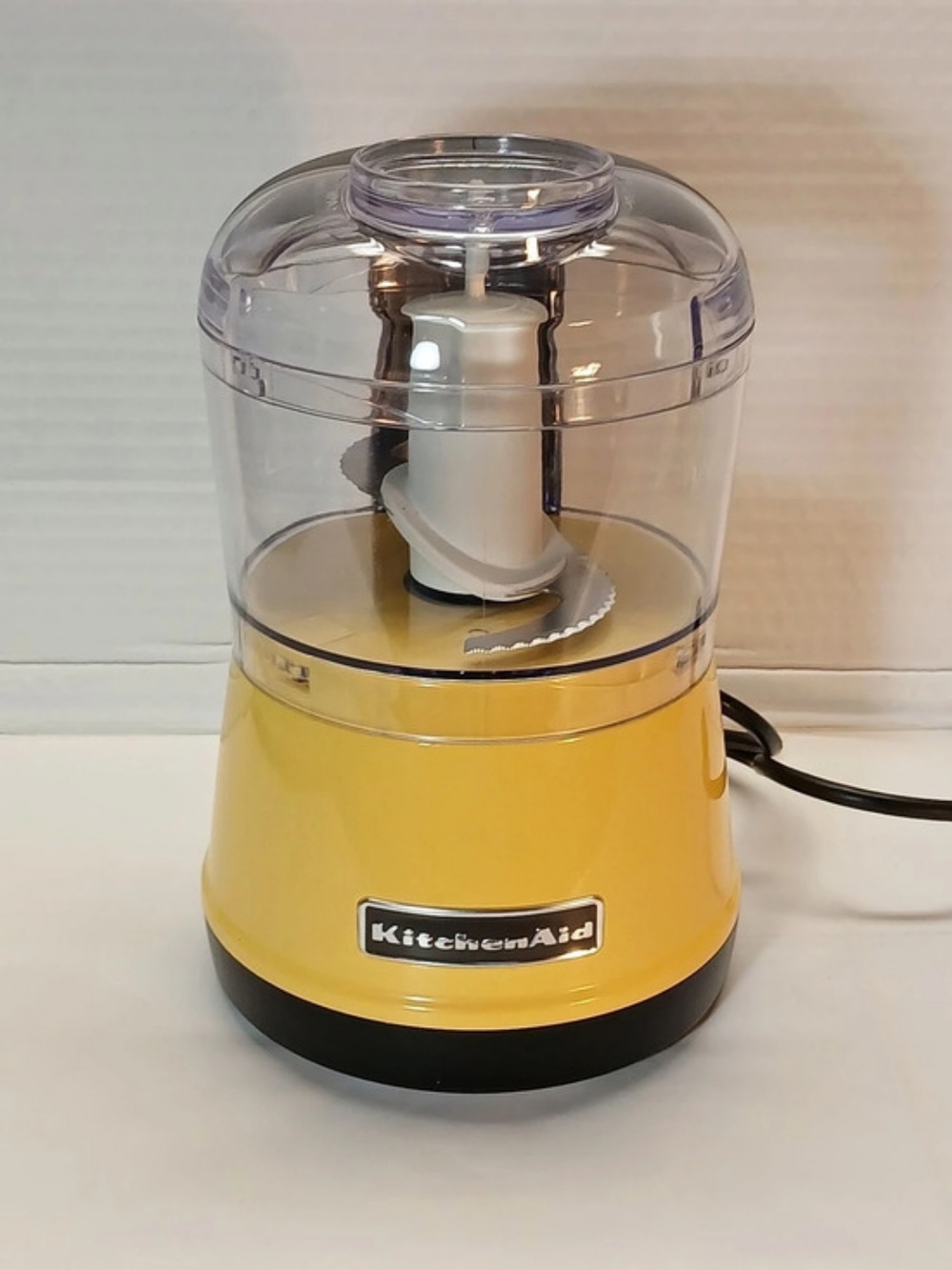 KitchenAid KFC3522QMY Food Processor Yellow, Tested